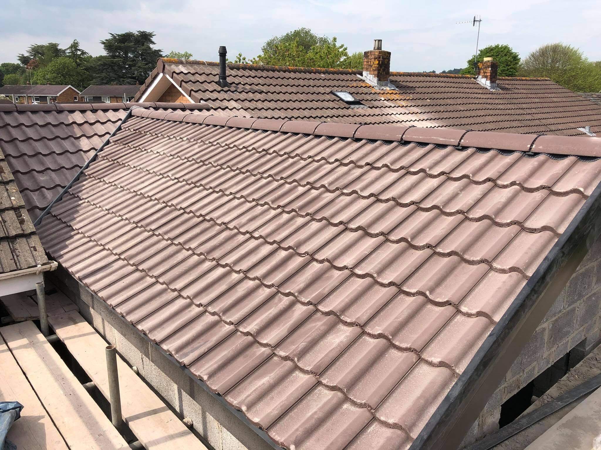 New Tiled Roofing